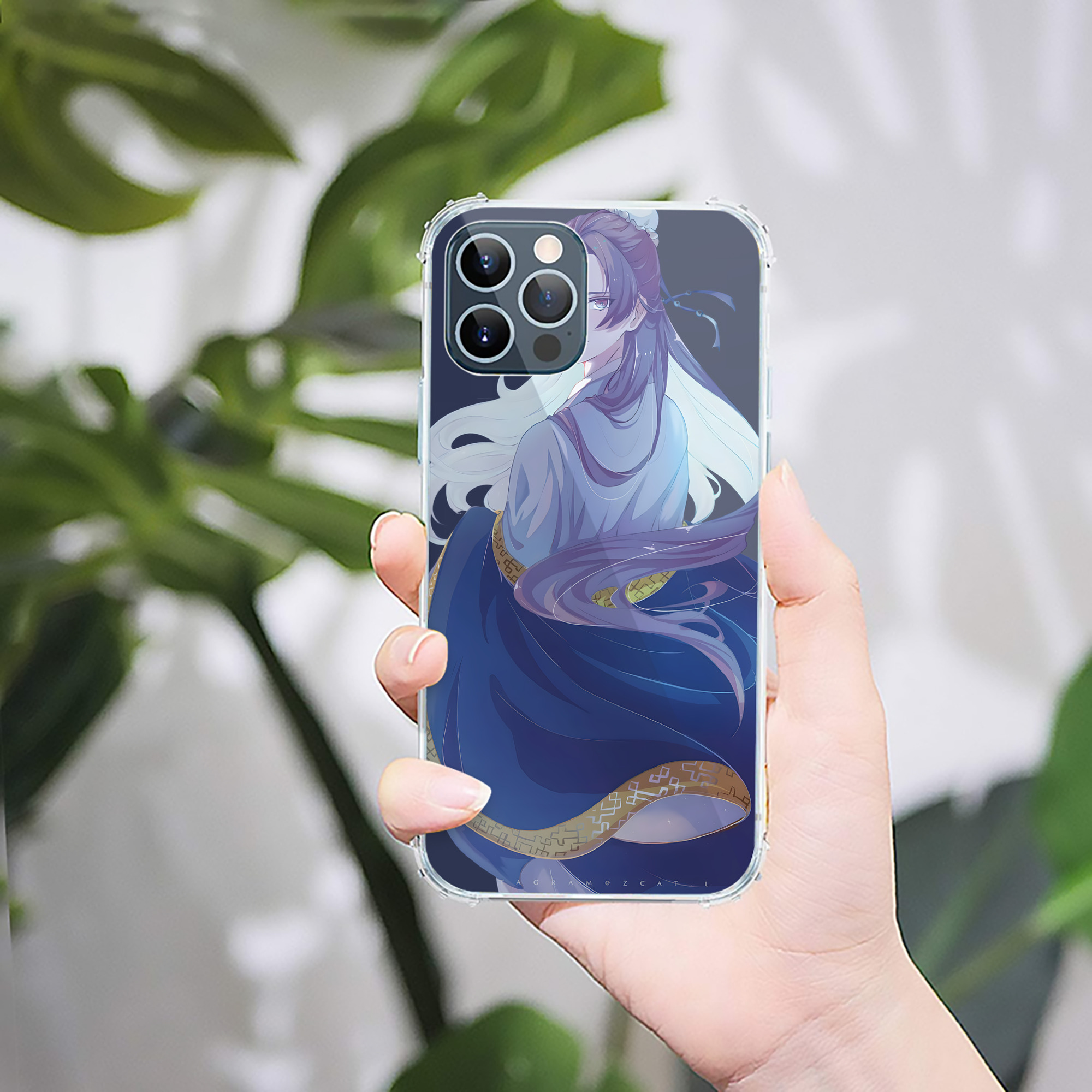 （画像用） 薬屋のひとりごと The Apothecary Diaries 【iPhone 12シリーズ対応】透明スマホケース（クリアソフトケース）